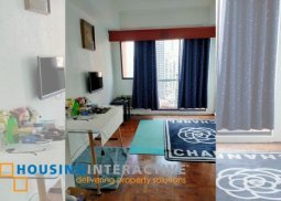 semi furnished 1 bedroom unit for rent at citadel inn makati