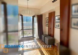 fully furnished 1-bedroom unit for sale in the joya and lofts