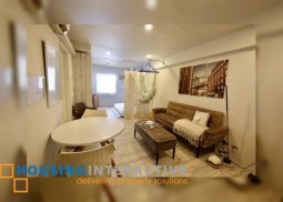 fully furnished 1br unit for lease/sale in one castilla place quezon city