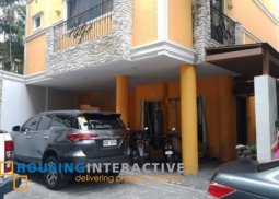 semi-furnished 4-story, 4-bedroom townhouse for sale in mandaluyong