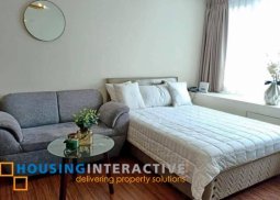 fully furnished studio unit for sale at shang salcedo place