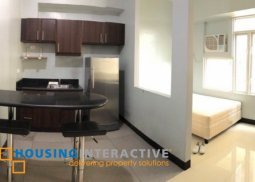 semi furnished studio unit for rent/sale at stamford executive residences