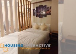 fully furnished studio unit for rent in eton tower