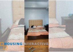 semi furnished 1-bedroom unit for sale at trion towers