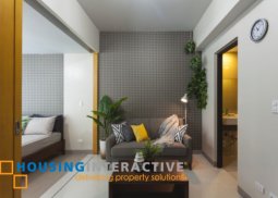 fully furnished 1br unit for lease in one uptown residences bgc