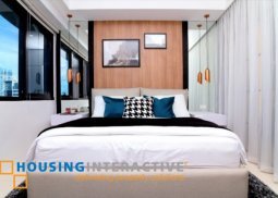 fully furnished studio unit for rent in icon plaza