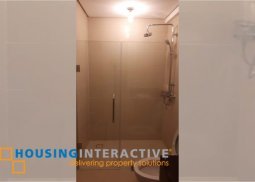 semi furnished studio unit for lease in verve residences bgc