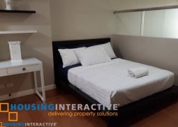 simple bi-level 2br condo unit for rent at one rockwell makati