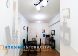 fully furnished studio unit for sale at forbeswood heights