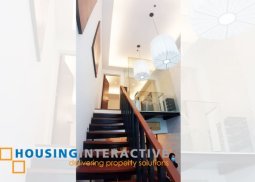 fully furnished 1-bedroom loft unit for rent in joya lofts and towers