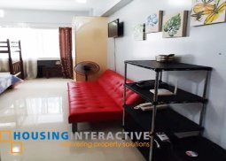 fully furnished studio unit for rent in morgan suites executive residences
