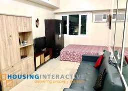 fully furnished studio unit for rent in the beacon