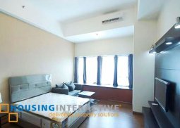 semi furnished studio unit for lease in shang salcedo place makati
