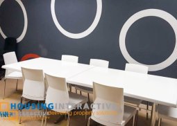 furnished office space  for lease along ayala avenue