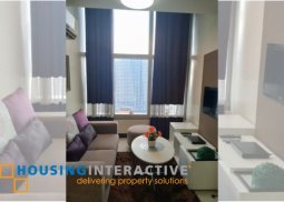 fully furnished 1-bedroom unit for rent in one central
