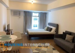 fully furnished studio unit for rent in verve residences