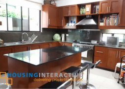 fully furnished 3-story, 5-bedroom house for sale in palms pointe village