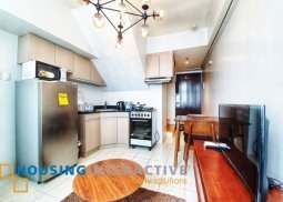 fully furnished 1bedroom loft type for rent at eton emerald