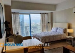 fully furnished studio unit for rent in three central