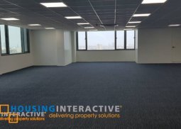 fitted office for lease along ayala avenue