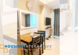 fully furnished studio unit for rent/sale in one eastwood ave quezon city