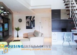 fully furnished 1br unit for rent/sale at the gramercy residences