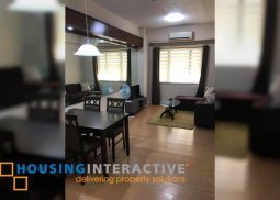 fully furnished studio unit for lease in forbeswood heights bgc