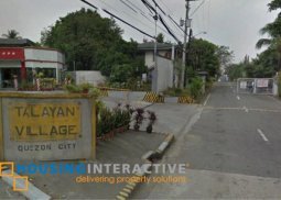 spacious lot for sale in talayan village