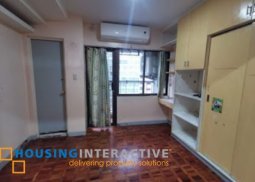 semi-furnished studio unit for rent in bsa mansions