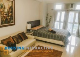 fully furnished studio unit for rent in greenbelt chancellor
