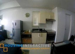 fully furnished studio unit for rent in the columns legazpi