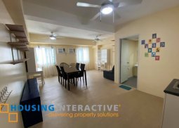 a semi-furnished studio for more flexibility