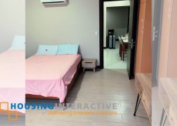 fully furnished 1-bedroom unit for rent in three central