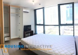 semi-furnished 1-bedroom unit for rent in one uptown residences