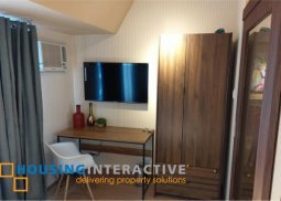 fully furnished 1-bedroom unit for rent in the rise