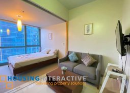 fully furnished 1-bedroom unit for rent in one uptown residence