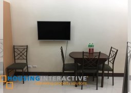 fully furnished studio unit for sale in viceroy residences