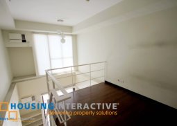 simple 1 br loft type condo unit for rent at grand soho makati