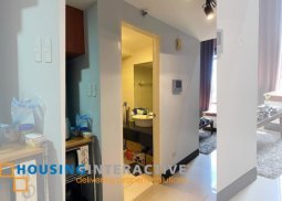 fully furnished 1-bedroom loft unit for sale or rent in bellagio three