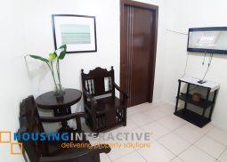 fully furnished 1-bedroom unit for sale in ridgewood towers