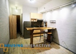 fully furnished studio unit for rent in the beacon