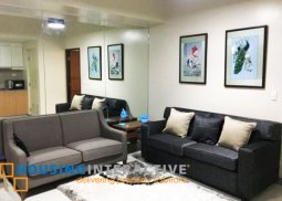 fully furnished 1-bedroom unit for rent in one uptown residences