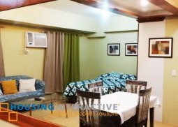 fully furnished studio unit for rent in avida cityflex
