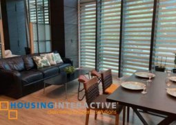 fully furnished 2-bedroom unit for rent in amorsolo rockwell