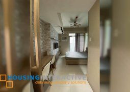 fully furnished studio unit for rent in salcedo square