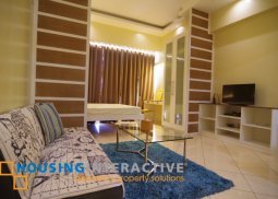 fully furnished studio unit for sale in paseo parkview suites