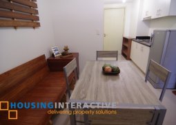 fully furnished studio unit for rent in jazz residences