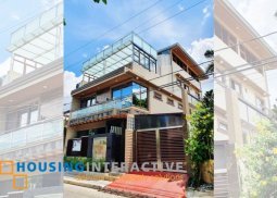 timeless fully furnished 3-storey, 4-bedroom house for sale in vista verde village