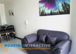 fully furnished 1-bedroom unit for sale/rent in gramercy residences