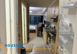 fully furnished studio unit for lease in one rockwell